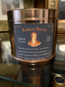 Robert Burns candle