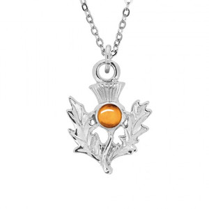 November thistle pendant November thistle pendant