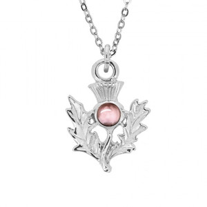June thistle birthsone pendant June thistle birthsone pendant