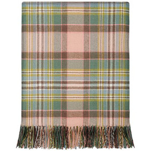 Dundee Rose Tartan Blanket