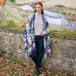 Scottish tartan wrap