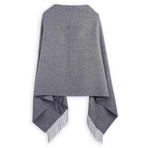 Grey poncho