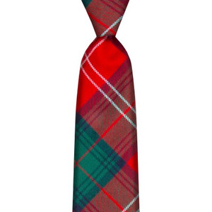 Chisholm Red Modern Tartan Tie