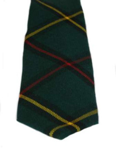 Marr Green Modern Tartan Tie