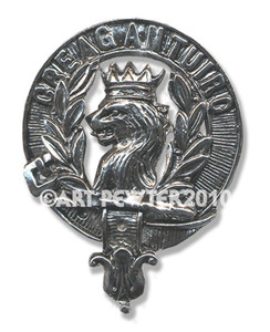 MACLAREN CLAN CREST BADGE