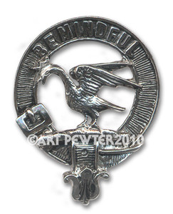 Schottland Clan Campbell Anstecknadel – CRESTED, Ca. 25x17 Mm, Mit Butterfly-Verschluss