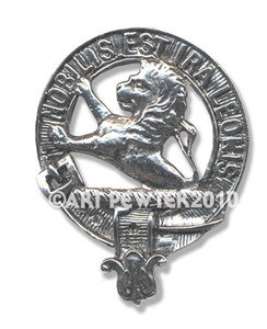 STUART OF BUTE CLAN CREST BADGE