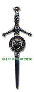 FRASER Clan Kilt Pin