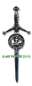URQUHART Clan Kilt Pin