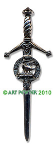 STEWART Clan Kilt Pin