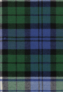 BlackWatch Dress Ancient Tartan Fabric Swatch