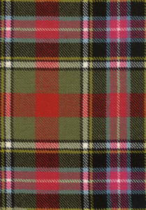 Bruce Of Kinnaird Ancient Tartan Fabric Swatch