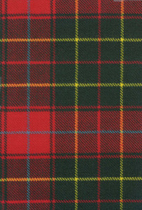 Burnett Modern Tartan Fabric Swatch