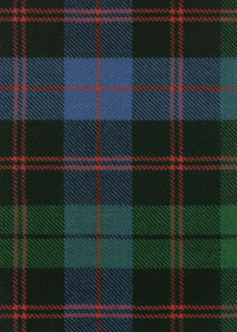 Guthrie Ancient Tartan Fabric Swatch Guthrie Ancient Tartan Fabric Swatch
