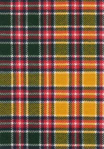 Jacobite Modern Tartan Fabric Swatch Jacobite Modern Tartan Fabric Swatch