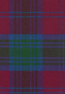 Lindsay Ancient Tartan Fabric Swatch Lindsay Ancient Tartan Fabric Swatch