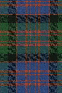 MacDonald Clan Ancient Tartan Fabric Swatch