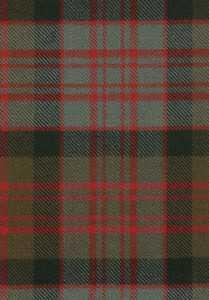 MacDonald Clan Weathered Tartan Fabric Swatch