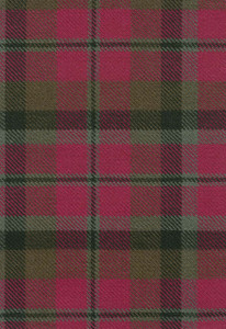 MacNaughton Weathered Tartan Fabric Swatch MacNaughton Weathered Tartan Fabric Swatch