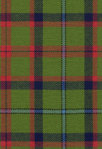 Shaw Tordarroch Green Ancient Tartan Fabric Swatch