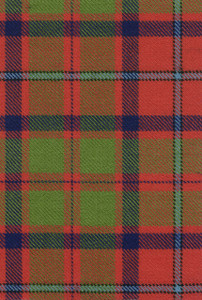 Shaw Tordarroch Red Ancient Tartan Fabric Swatch Shaw Tordarroch Red Ancient Tartan Fabric Swatch