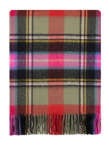 Bruce of Kinnaird Ancient Lambswool Blanket