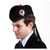 Glengarry Bonnet Plain Black with Badge (badge extra)