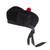 Glengarry Bonnet Plain Black