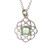 August birthstone necklace