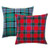 plaid cushion covers