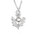 April thistle birthstone pendant