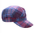 Pink and Blue tartan cadet cap