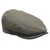 stone linen flat cap