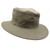 brown linen sun hat