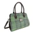 Harris Tweed 'Findhorn' Midi Tote Bag in Faded Green Stewart