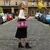 Harris Tweed 'Findhorn' Midi Tote Bag in Red & Green Tartan