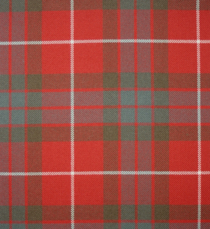 Fraser Dress (Fraser Red) Weathered Heavy Weight Tartan