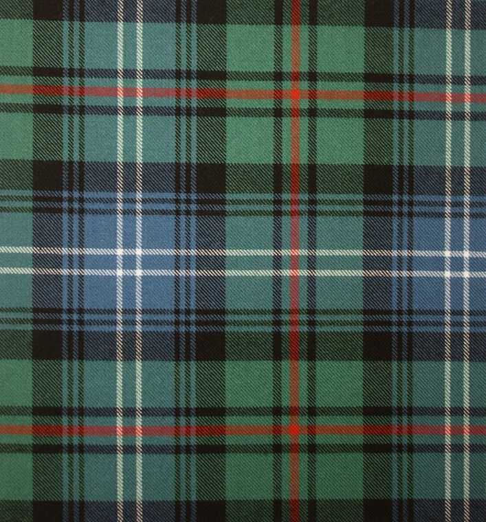 Handmade Scottish Clan Tie | Urquhart Broad Red Ancient Tartan | 100% Pure Wool Necktie (Made In Scotland)