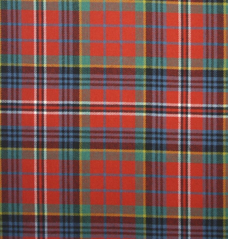 MacPherson Red Ancient Medium Weight Tartan