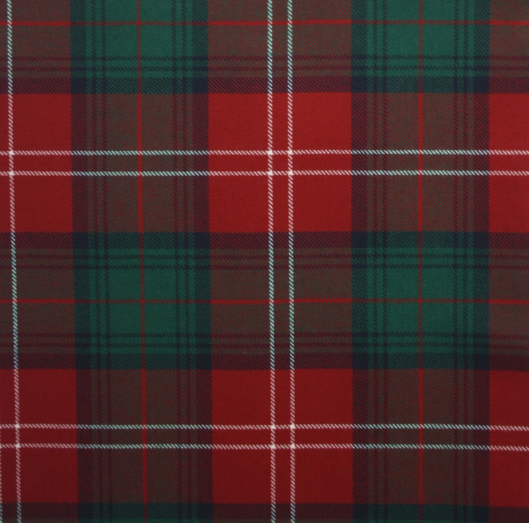 Chisholm Red Modern Light Weight Tartan