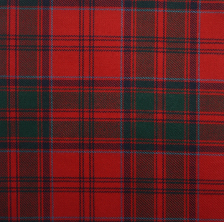 Grant Modern Tartan Crest Blanket Wave Style