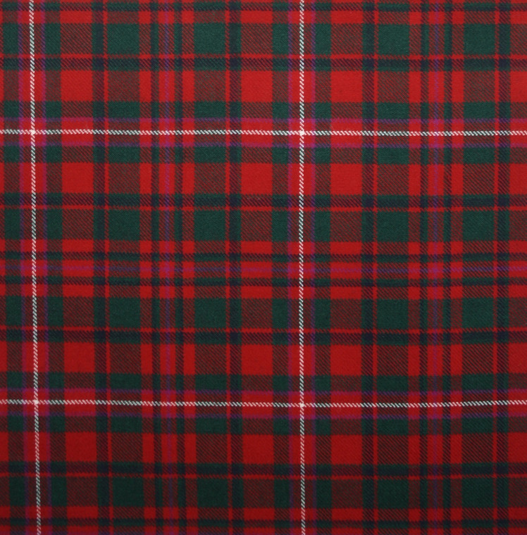 MacKinnon Red Modern Light Weight Tartan