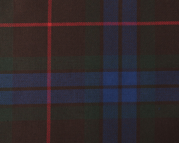 FRASER ANCIENT HUNTING  POLYVISCOSE TARTAN FABRIC