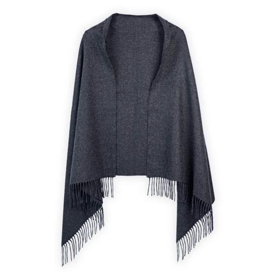 Dark grey wrap