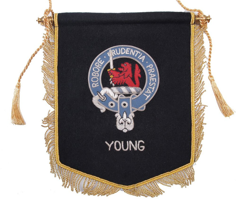 Embroidered Young Clan Banner