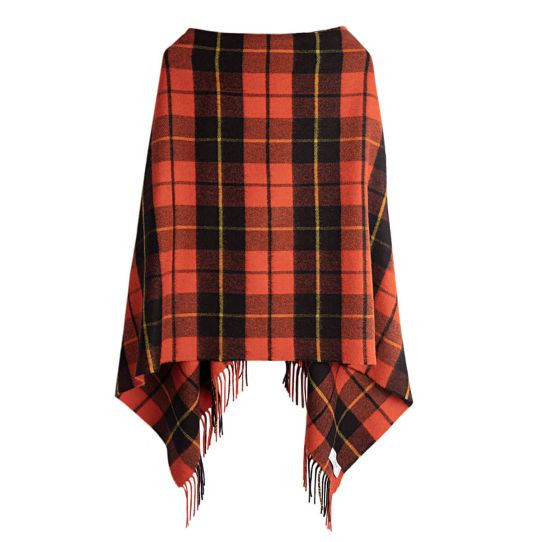 Wallace Tartan poncho