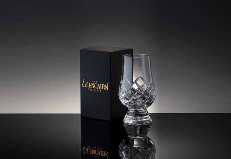 Cut Glencairn glass