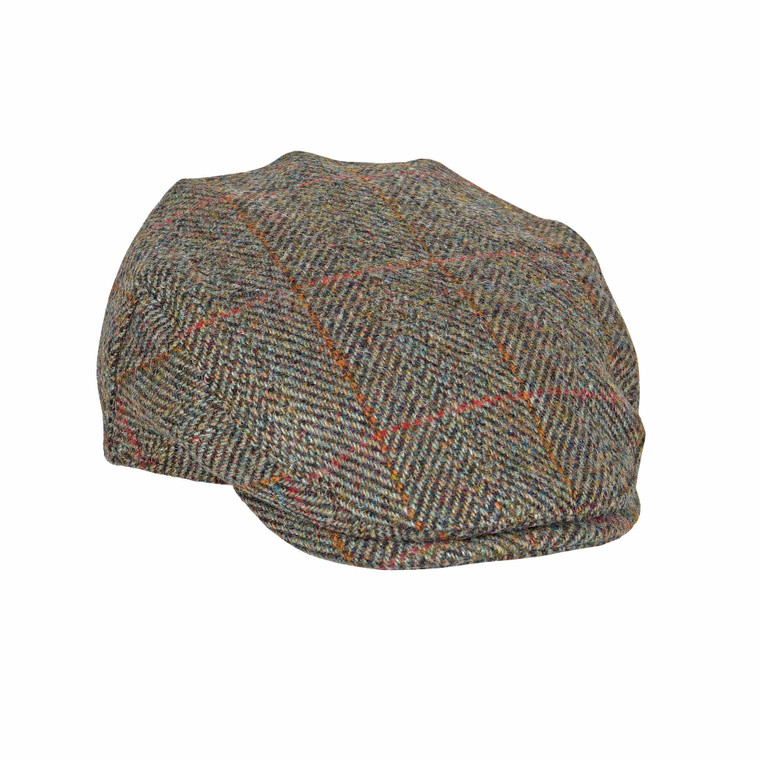 Harris Tweed flat cap in nice color pattern