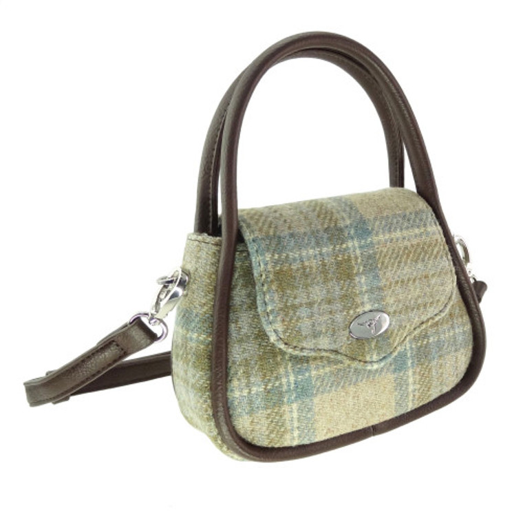 Stewart Beige tartan bag