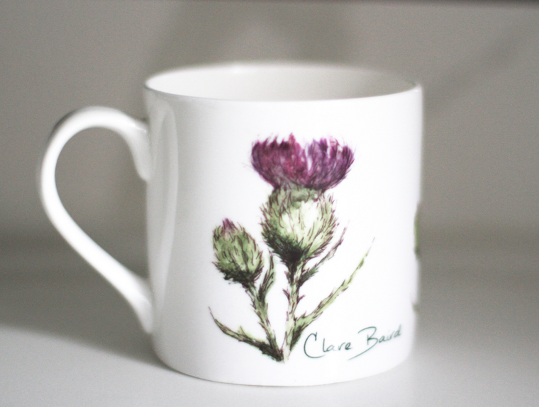 Thistle mug